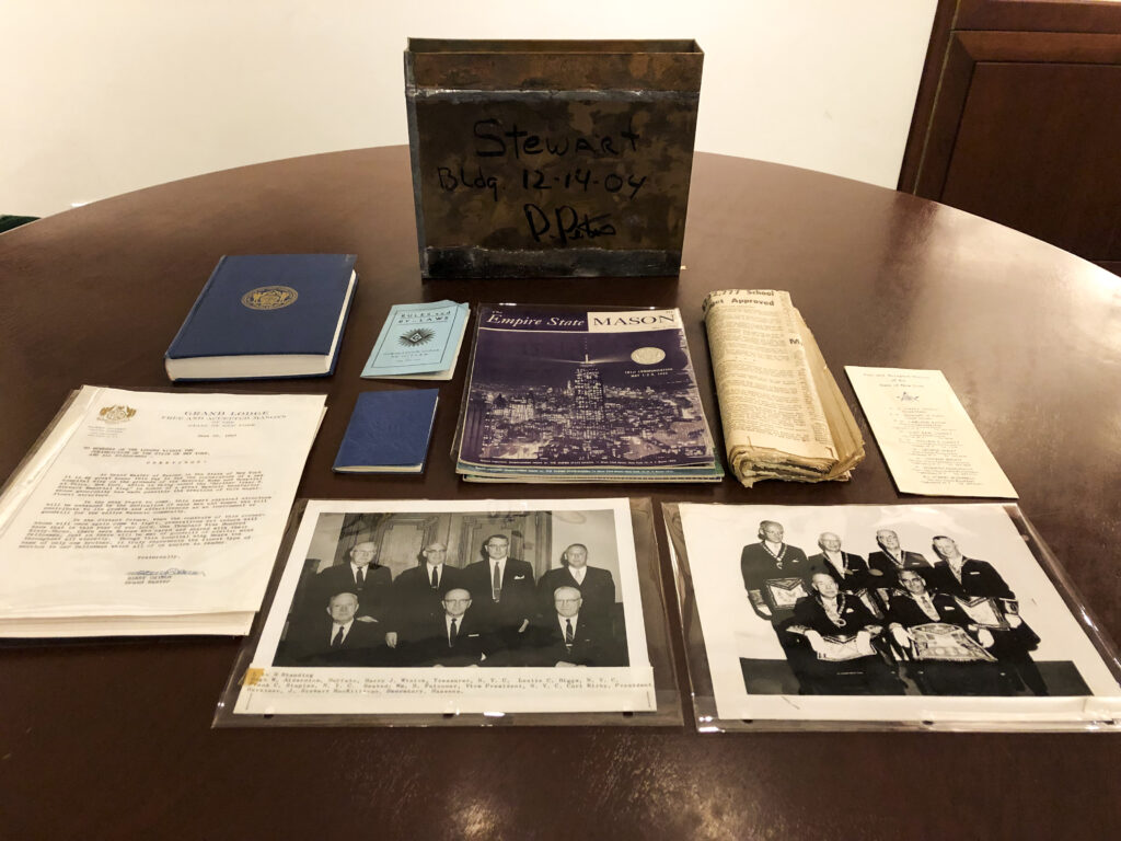 Artifact of the Month : Masonic Tracing Board – Chancellor Robert R  Livingston Masonic Library